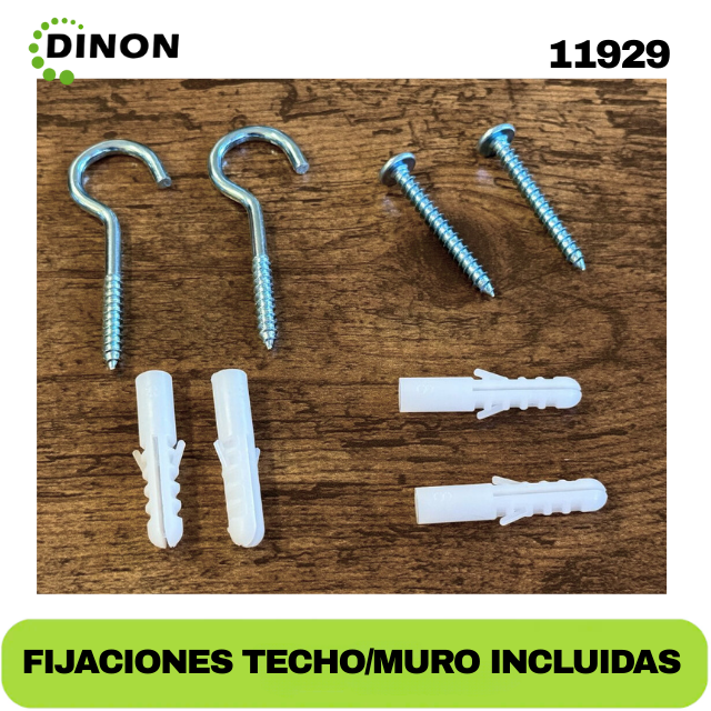 Telon Electrico Dinon Premium 1,80 X 1,80 (100") C/r, Motor Tubular, Tela De Fibra De Vidrio - Sku: 11929