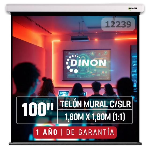 Telon Mural Dinon 1,80 x 1,80 Metros con SLR* (100