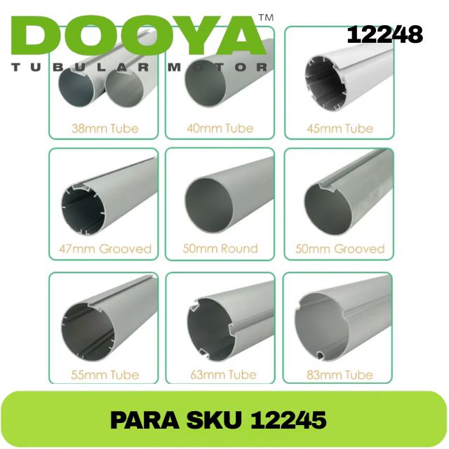 MOTOR TUBULAR MARCA DOOYA AW45S-50/12 - SKU:12248