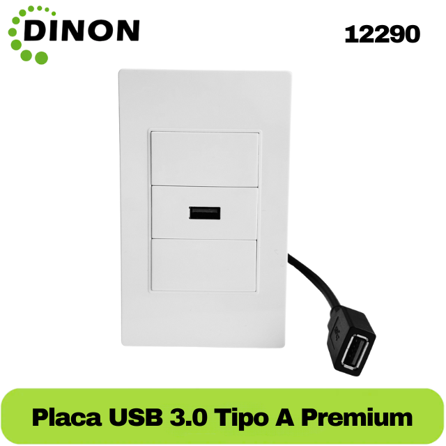 PLACA MODULO USB 3.0 CON EXTENSIÓN DE 20CM PREMIUM - SKU: 12290