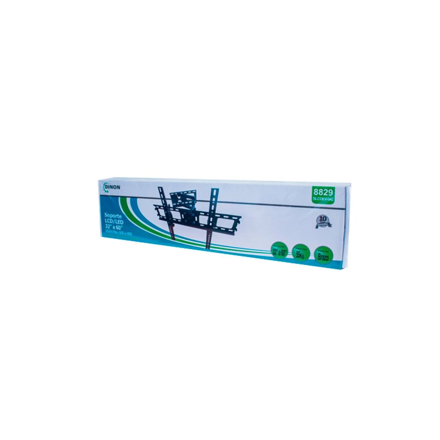 SOPORTE PARA TV UNIVERSAL BRAZO 32" - 55", 10 - 50CM, VMAX 600X400, 55KG. SKU:8829