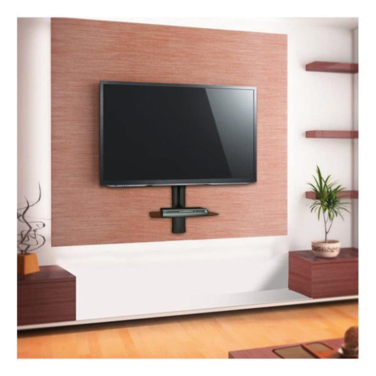SOPORTE DE VIDRIO A MURO PARA EQUIPOS DE AUDIO Y VIDEO 36X25CM 8KG. Sku: 8915