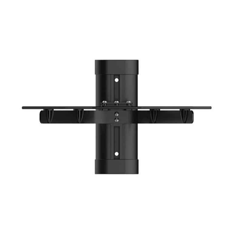 SOPORTE DE VIDRIO A MURO PARA EQUIPOS DE AUDIO Y VIDEO 36X25CM 8KG. Sku: 8915