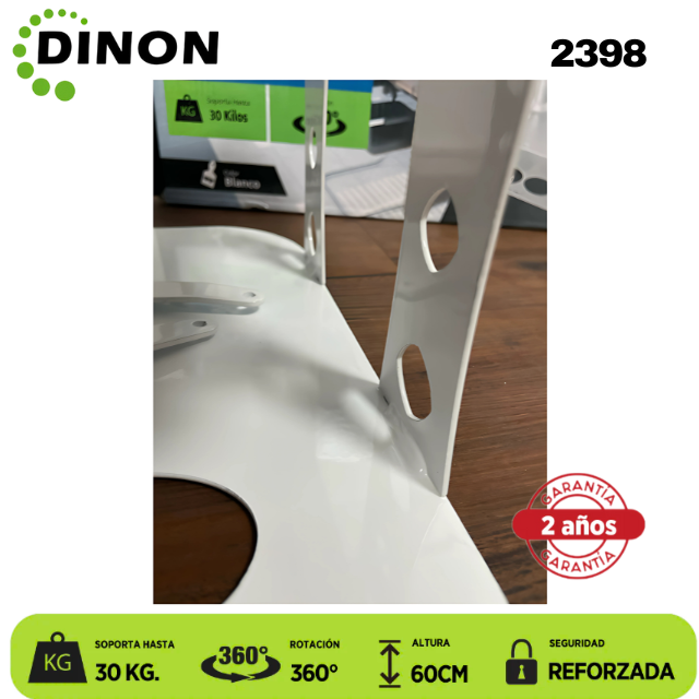 Soporte para Proyector Tipo Jaula de Seguridad, 60 cm, hasta 30 kg - SKU:2398