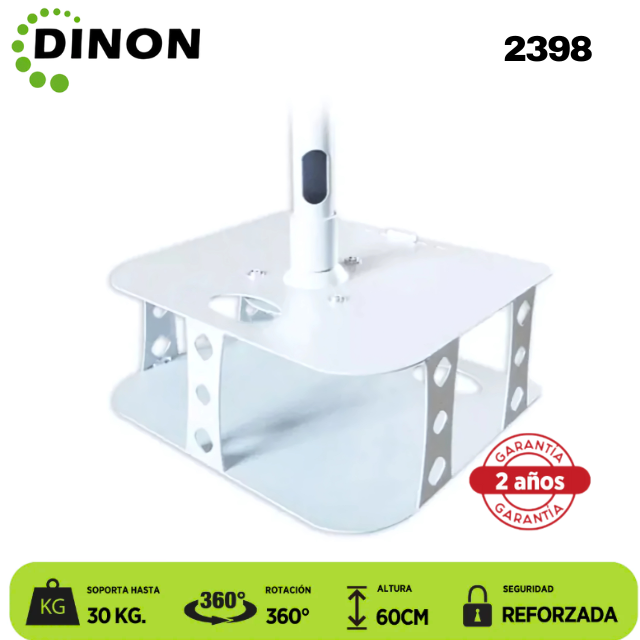 Soporte para Proyector Tipo Jaula de Seguridad, 60 cm, hasta 30 kg - SKU:2398