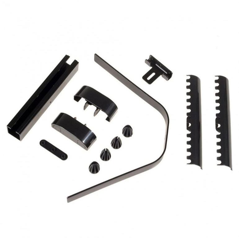 SOPORTE DE VIDRIO A MURO PARA EQUIPOS DE AUDIO Y VIDEO 36X25CM 8KG. Sku: 8915