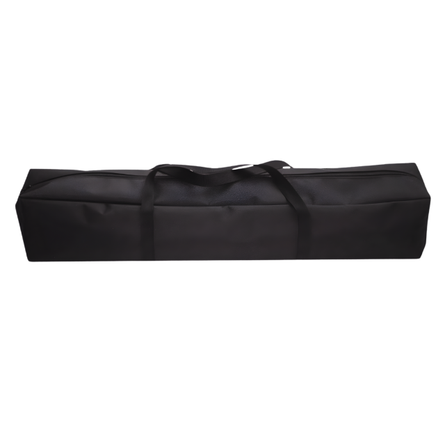 Bolso negro  para transportar telones mecano de manera sencilla