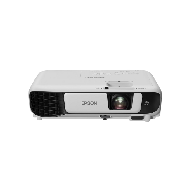 PROYECTOR EPSON INALAMBRICO POWERLITE W52+ WXGA 4000 LUMENES - SKU: CN40136