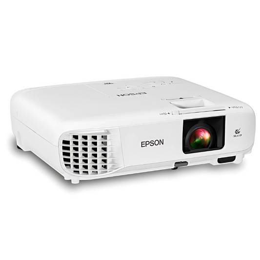 PROYECTOR EPSON POWERLITE E20 / XGA / 3LCD/ 3.400 LUMENES / BLANCO - SKU: CN38772
