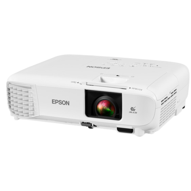 PROYECTOR EPSON POWERLITE E20 / XGA / 3LCD/ 3.400 LUMENES / BLANCO - SKU: CN38772
