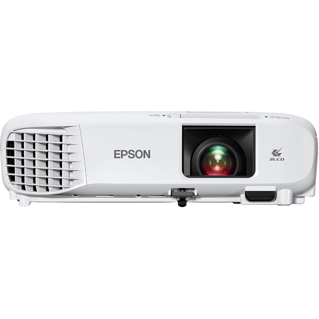 PROYECTOR EPSON POWERLITE E20 / XGA / 3LCD/ 3.400 LUMENES / BLANCO - SKU: CN38772