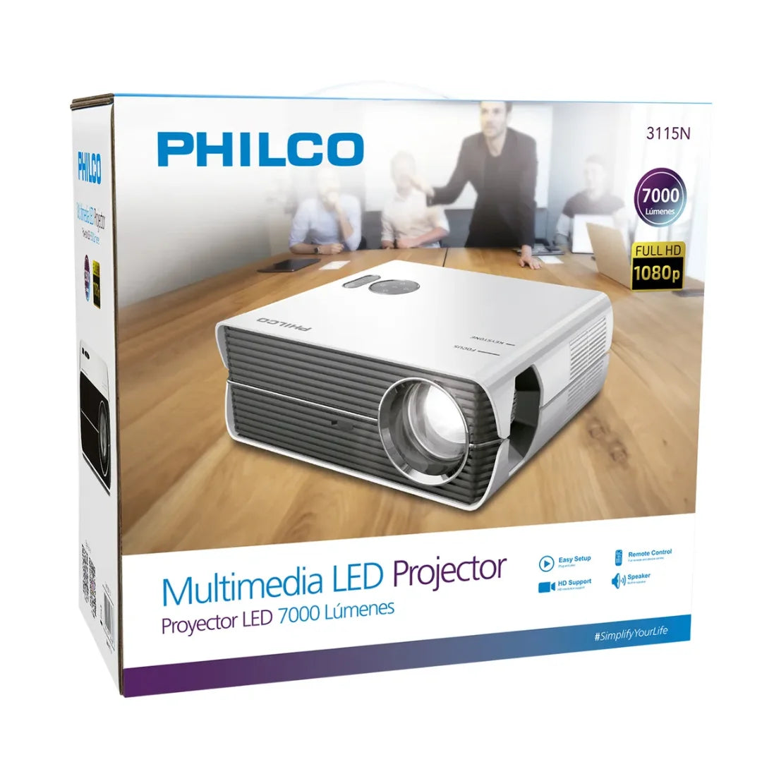 PROYECTOR 3115N 7000 LUMENES PHILCO