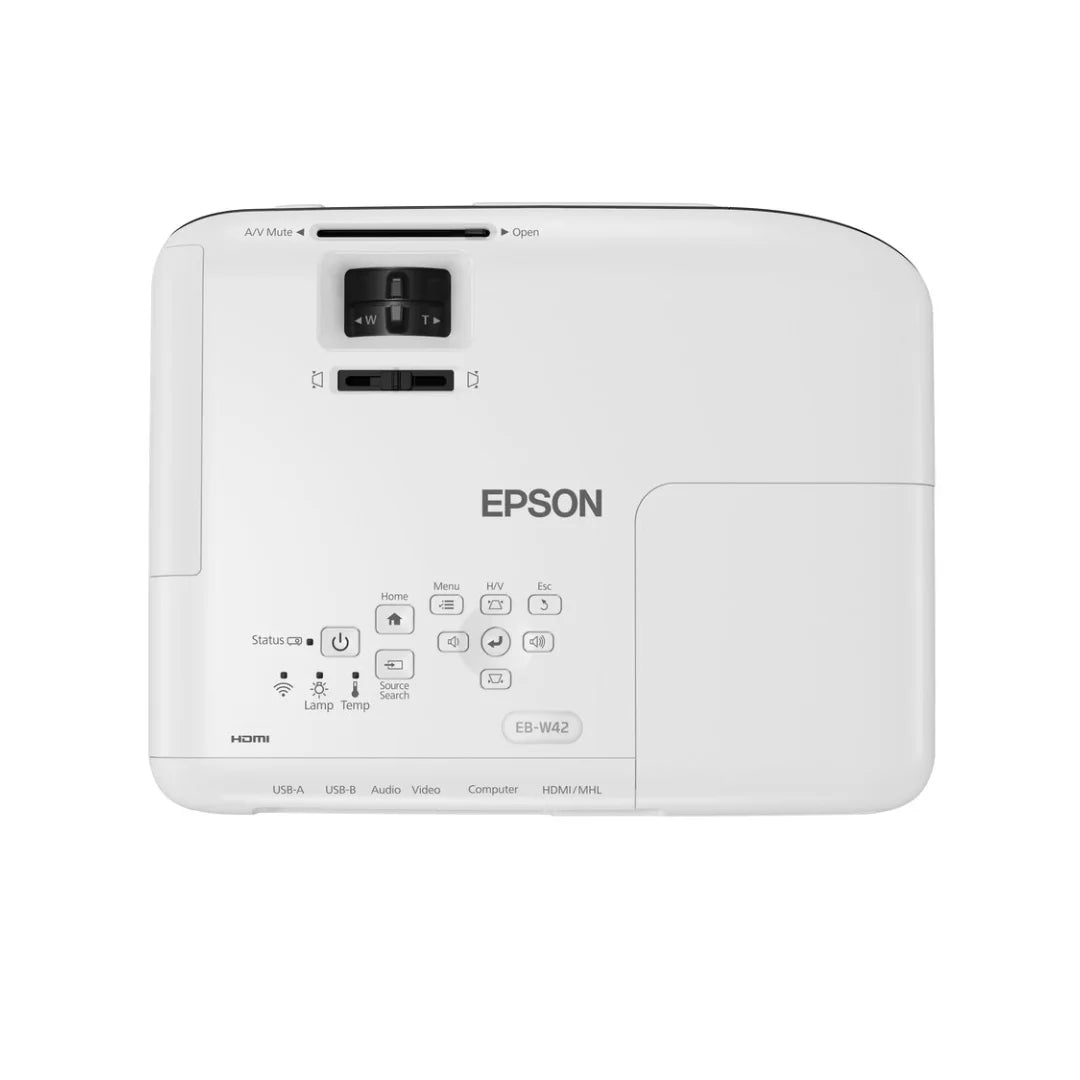 PROYECTOR EPSON INALAMBRICO POWERLITE W52+ WXGA 4000 LUMENES