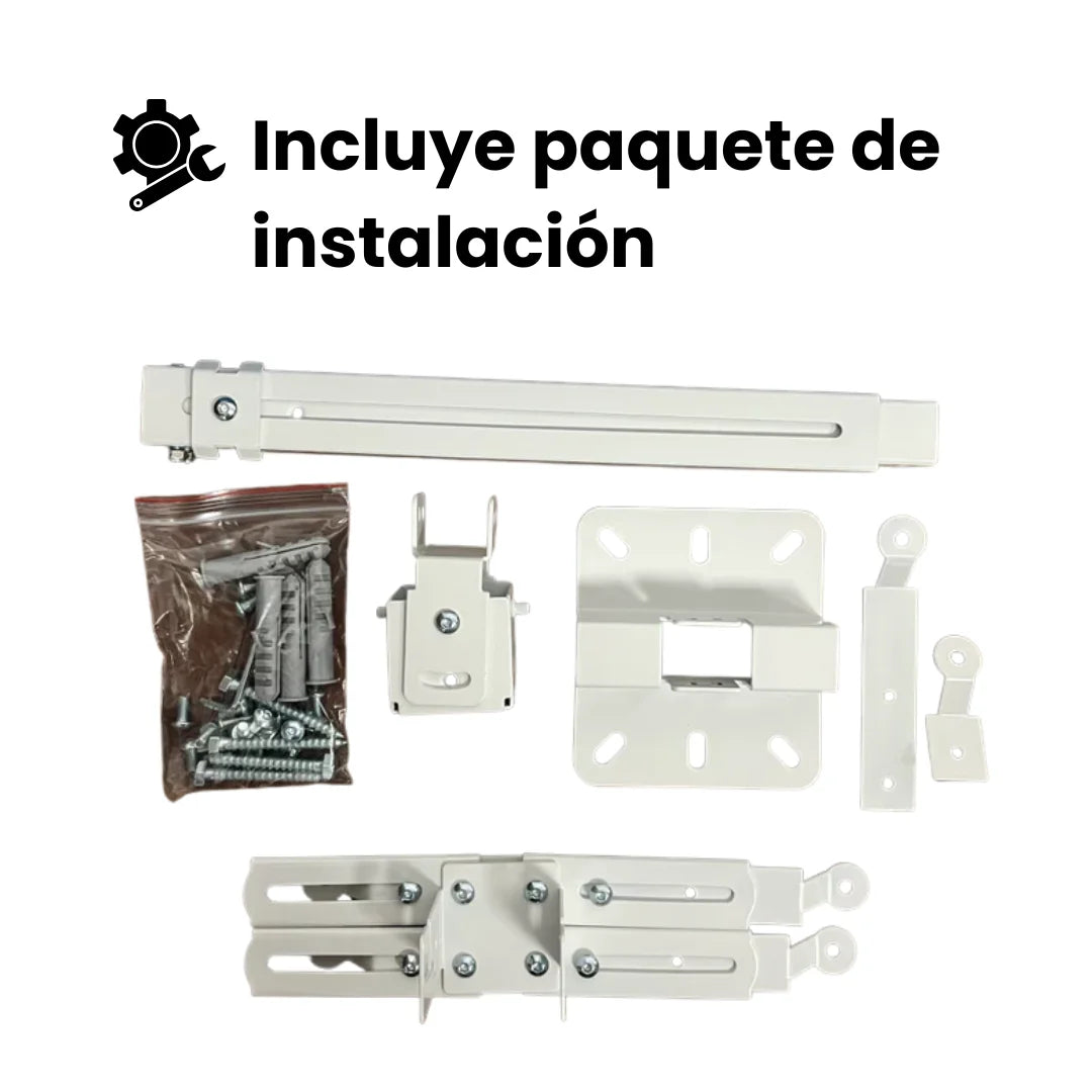 Incluye paquete de instalación para el soporte a techo para proyector extensible Dinon