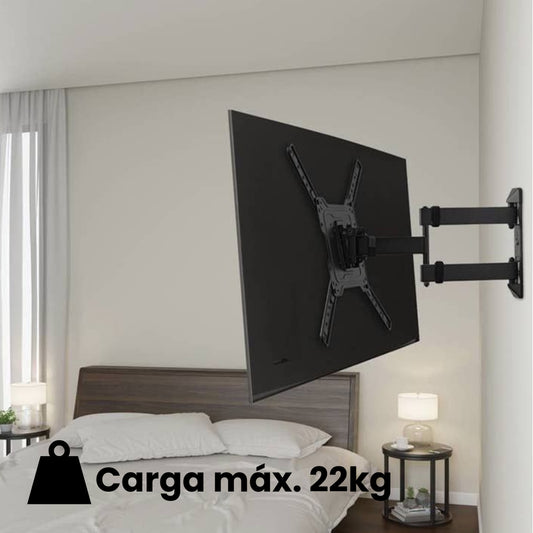 Soporte de Tv brazo doble Dinon con una carga máxima de 22 kg