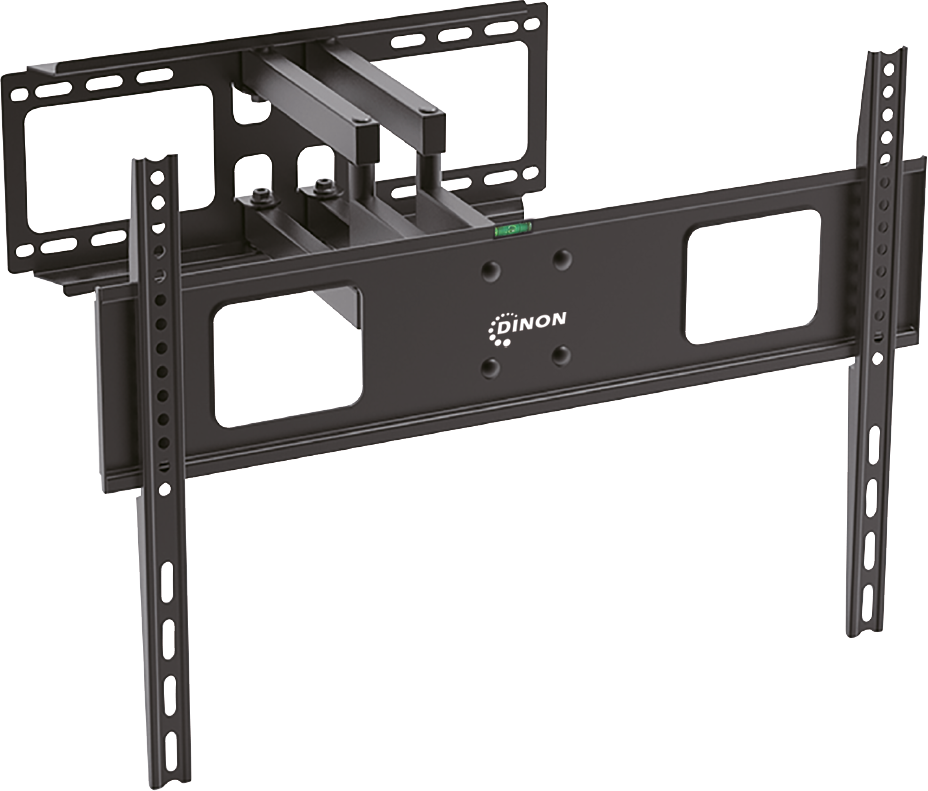 Soporte TV Dinon Premium, Brazo Doble 32-80", 5-46cm, VMAX 600x400, TILT, 50 KG - Sku: 12243