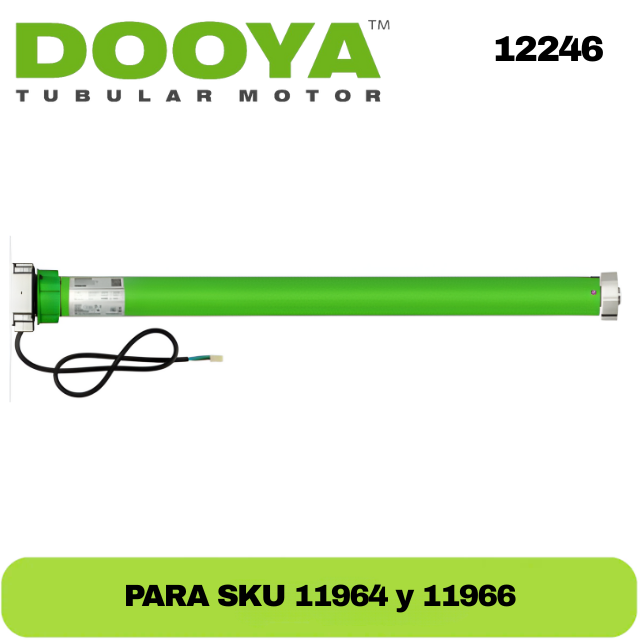 MOTOR TUBULAR MARCA DOOYA DM59S-100/12 *345W* (PARA SKU 11964 y 11966) - SKU: 12246