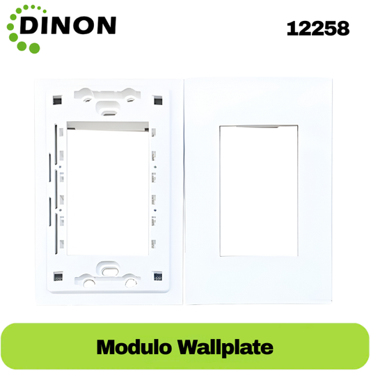 MODULO WALLPLATE 12258 120x70mm (Compatible con 12259, 12260 y 12261) - SKU:12258