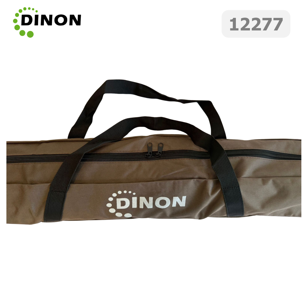 Pack Telón Trípode 2.40x1.80m (120")  + Bolso Impermeable Color Cafe - SKU: 12015