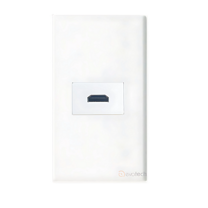 Wallplate 2.0 20cm + 4 HDMI 2.0 5m