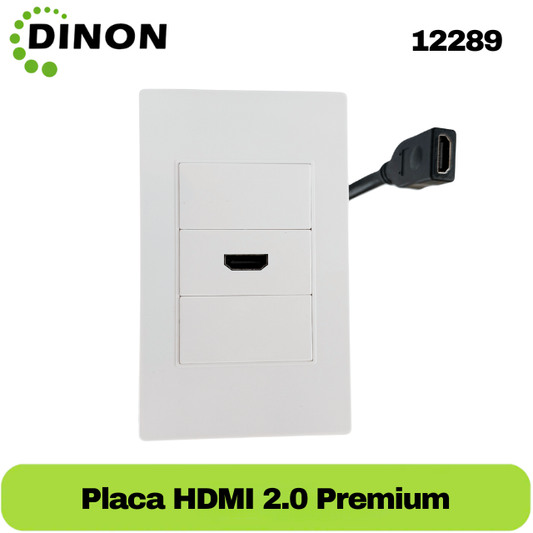 PLACA MODULO HDMI 2.0 CON EXTENSIÓN DE 20CM PREMIUM - SKU - 12289