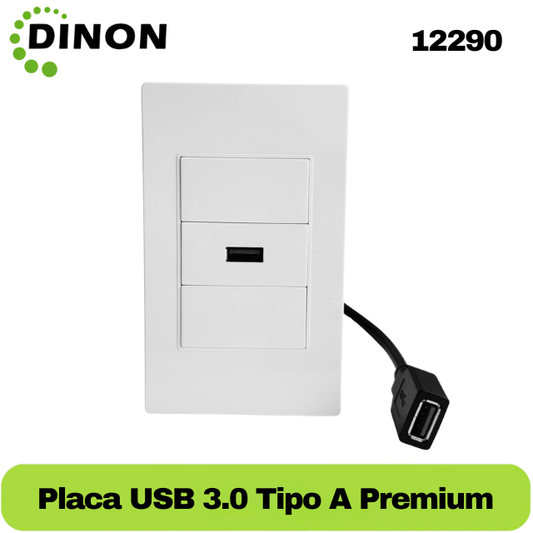 PLACA MODULO USB 3.0 CON EXTENSIÓN DE 20CM PREMIUM - SKU: 12290