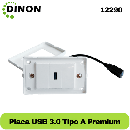 PLACA MODULO USB 3.0 CON EXTENSIÓN DE 20CM PREMIUM - SKU: 12290