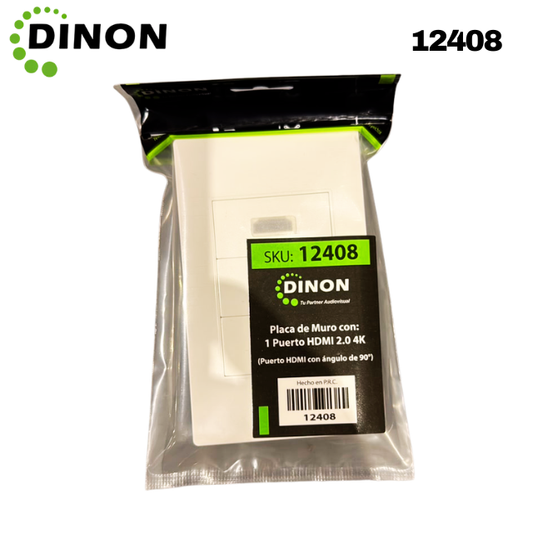 Pack Modulo Hdmi 2.0 Angulo De 90° + Wallplate (Sku 12258) + 2 Modulos Ciegos (12259)