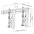 SOPORTE PARA VIDEOWALL CON POP-OUT 37 A 70 PULGADAS 6 A 21 CM VESA MAXIMA 600X400 45 KG - SKU: 9087