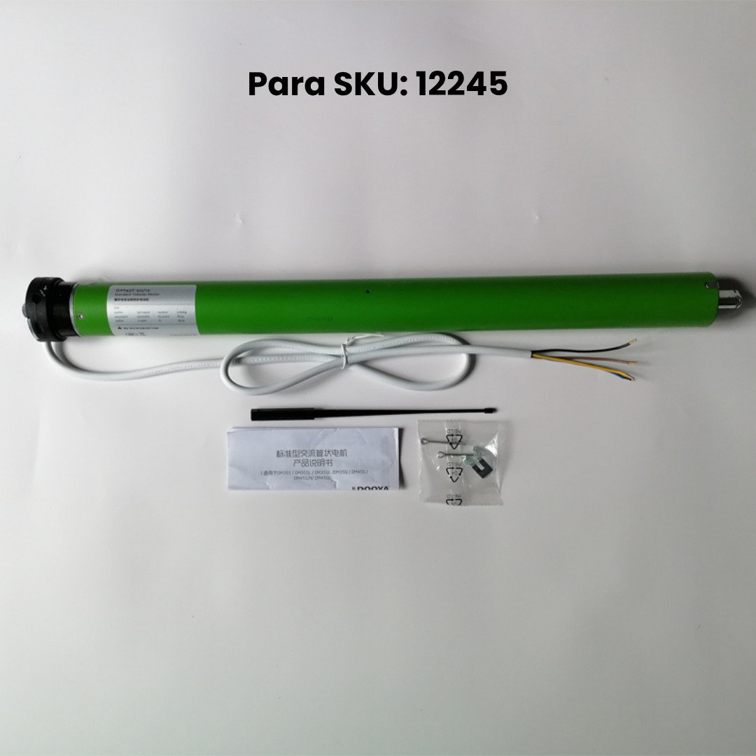 Motor Tubular Marca Dooya DM45S-50/12 *228W* (Para Sku 12245)