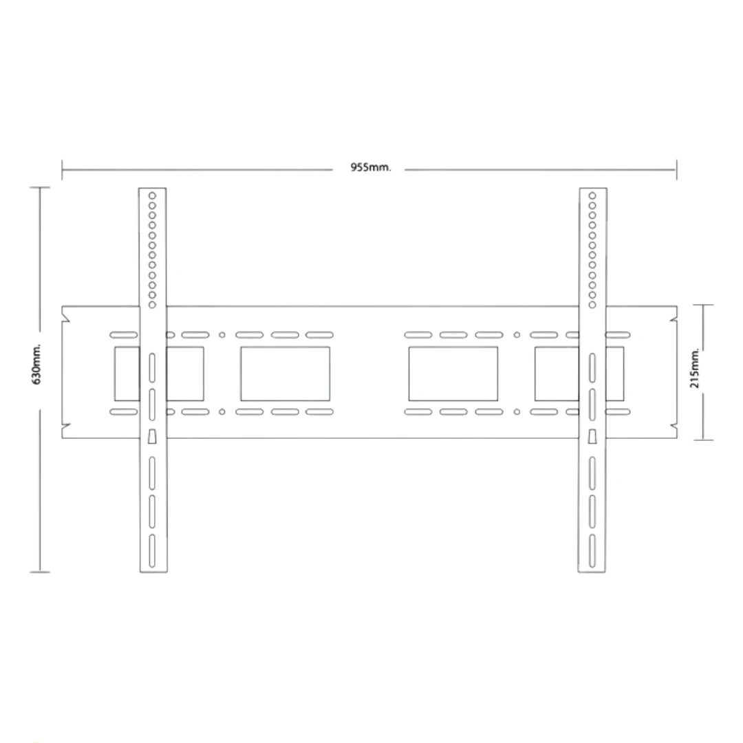 Soporte Fijo Dinon para Smart TV 60" a 120" - VMAX 900x600