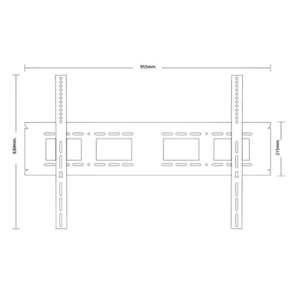 Soporte Fijo Dinon para Smart TV 60" a 120" - VMAX 900x600