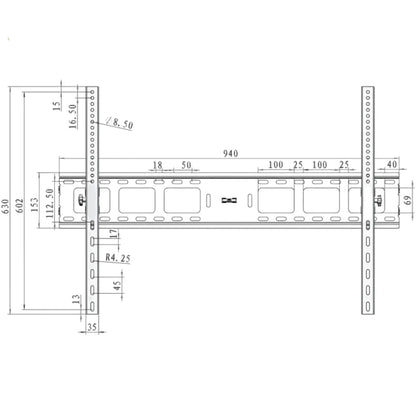 Soporte Dinon Regulable para Smart TV 60" a 100" - VMAX 900x600