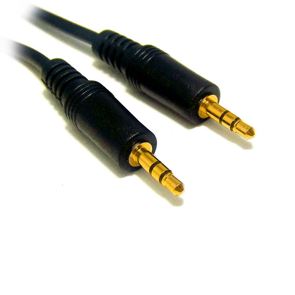 CABLE STEREO PLUG 3.5MM 3 METROS M/M - SKU: 39188