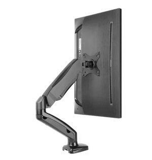SOPORTE ERGONOMICO LCD MESA 1 BRAZO, 13-27', GIRO 180°, VESA 100X100. Sku:9412