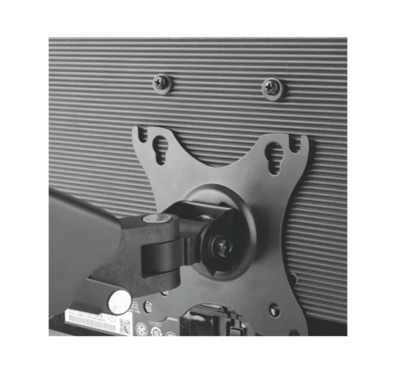 SOPORTE ERGONOMICO LCD MESA 1 BRAZO, 13-27', GIRO 180°, VESA 100X100. Sku:9412