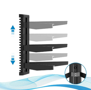 SOPORTE PARA DVD/D-BOX/VHS/PROYECTOR, TRIPLE VIDRIO, 36X25CM, 8KG. Sku: 9424