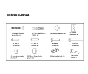 Soporte TV Dinon Premium, Brazo Doble 32-80", 5-46cm, VMAX 600x400, TILT, 50 KG - Sku: 12243