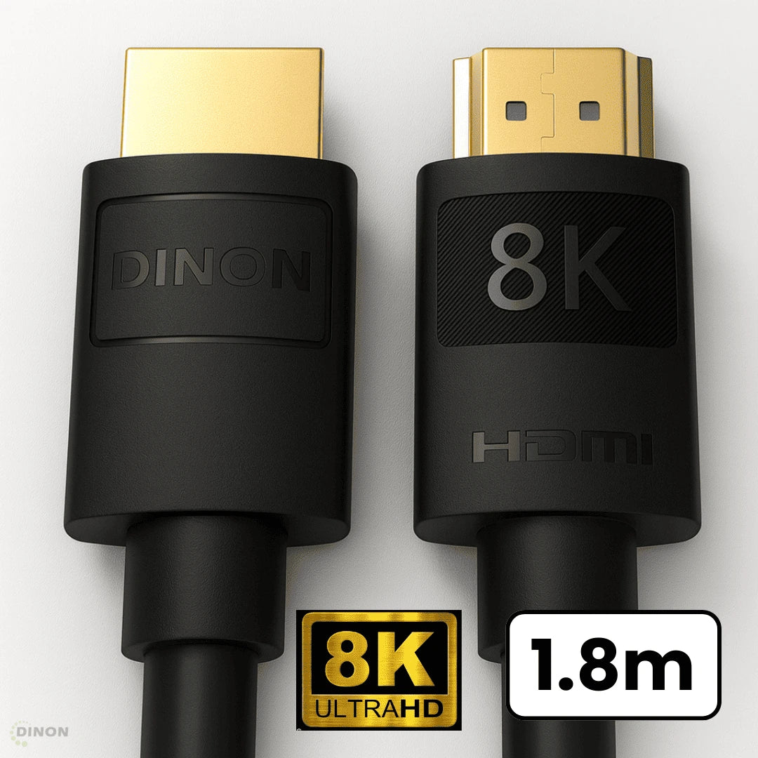 Cable HDMI 2.1 de 1.8 metros 8K 60Hz 48Gbps certificado