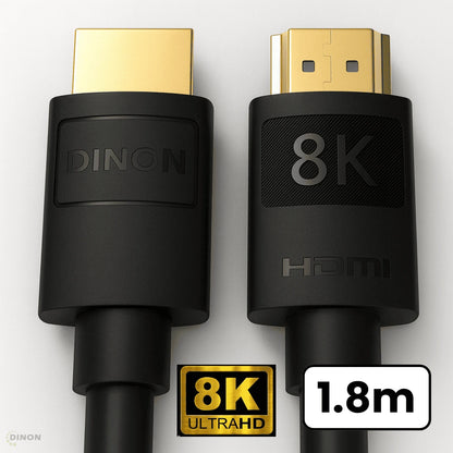 Cable HDMI 2.1 de 1.8 metros 8K 60Hz 48Gbps certificado