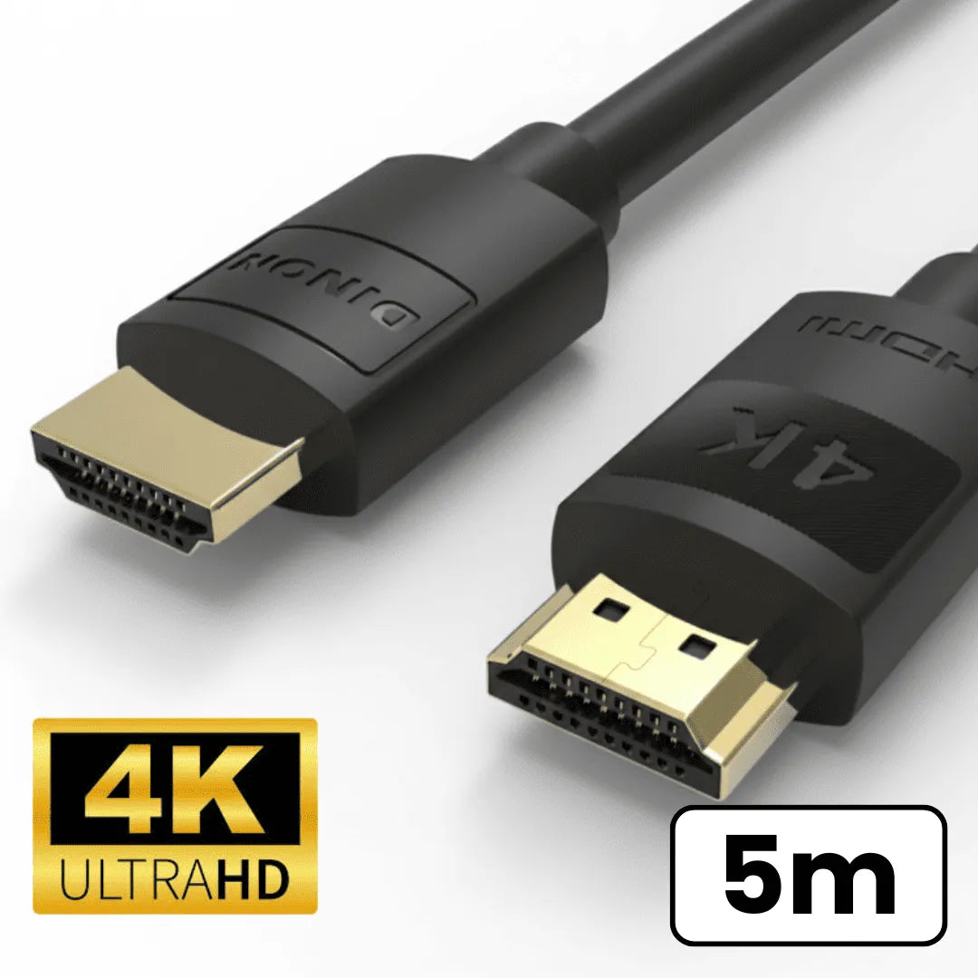 Cable HDMI 2.0 de 5 metros certificado Dinon Ultra HD 4K máxima calidad 60Hz