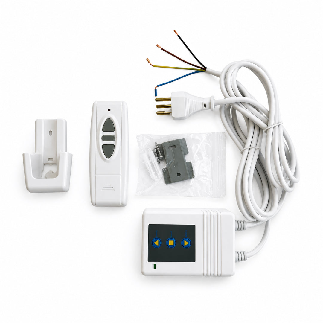 Kit de C/R Manual + Inalámbrico para Telón Eléctrico