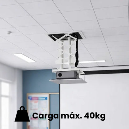 Lift eléctrico Dinon de 2 metros, con una carga máxima de 40 kilos. 