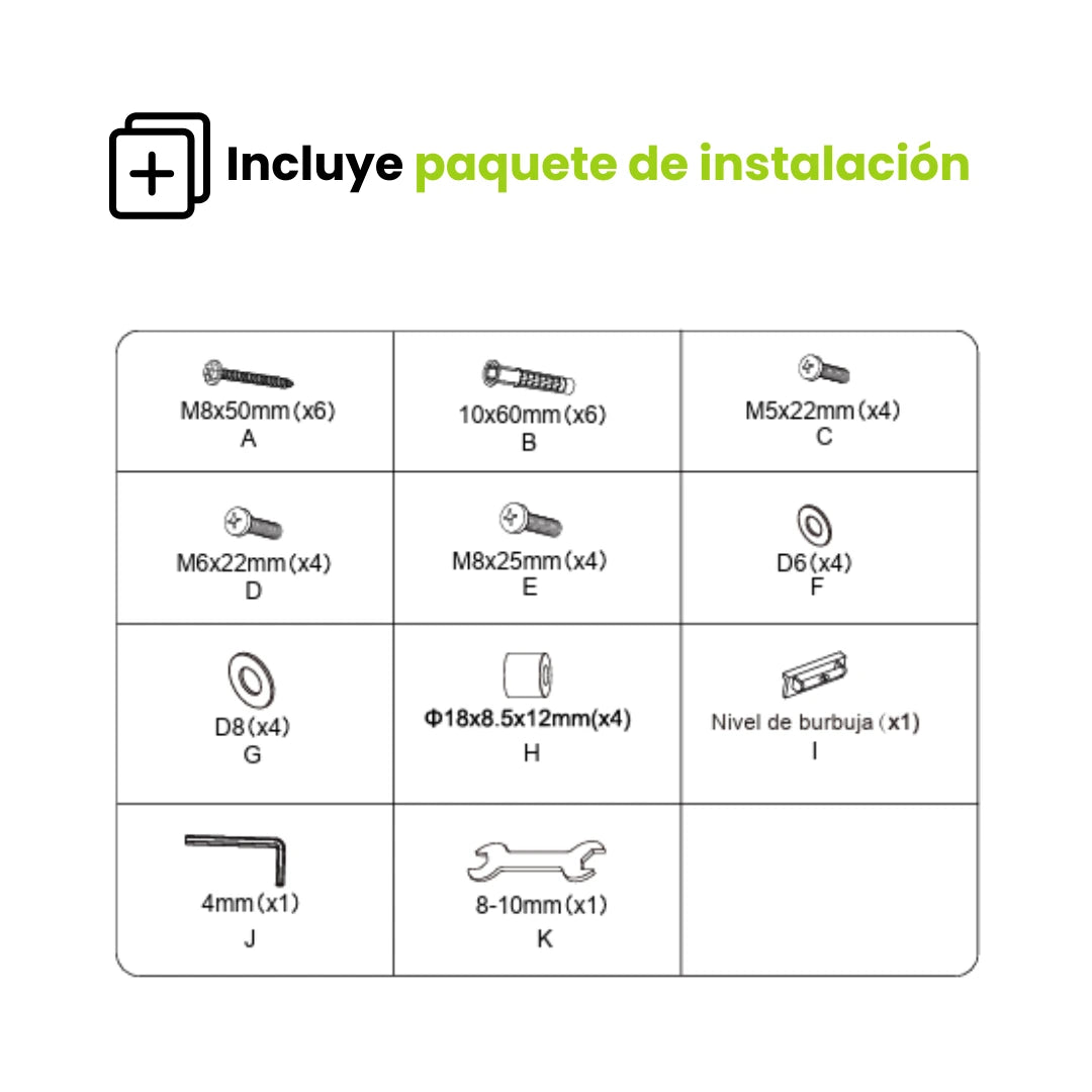 Soporte TV Extensible Brazo Doble Extra Largo Dinon 42" a 86" - VMAX 800x400