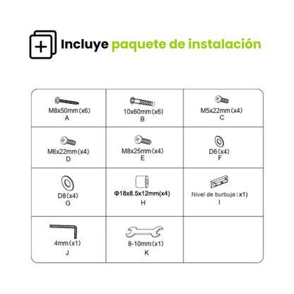 Soporte TV Extensible Brazo Doble Extra Largo Dinon 42" a 86" - VMAX 800x400