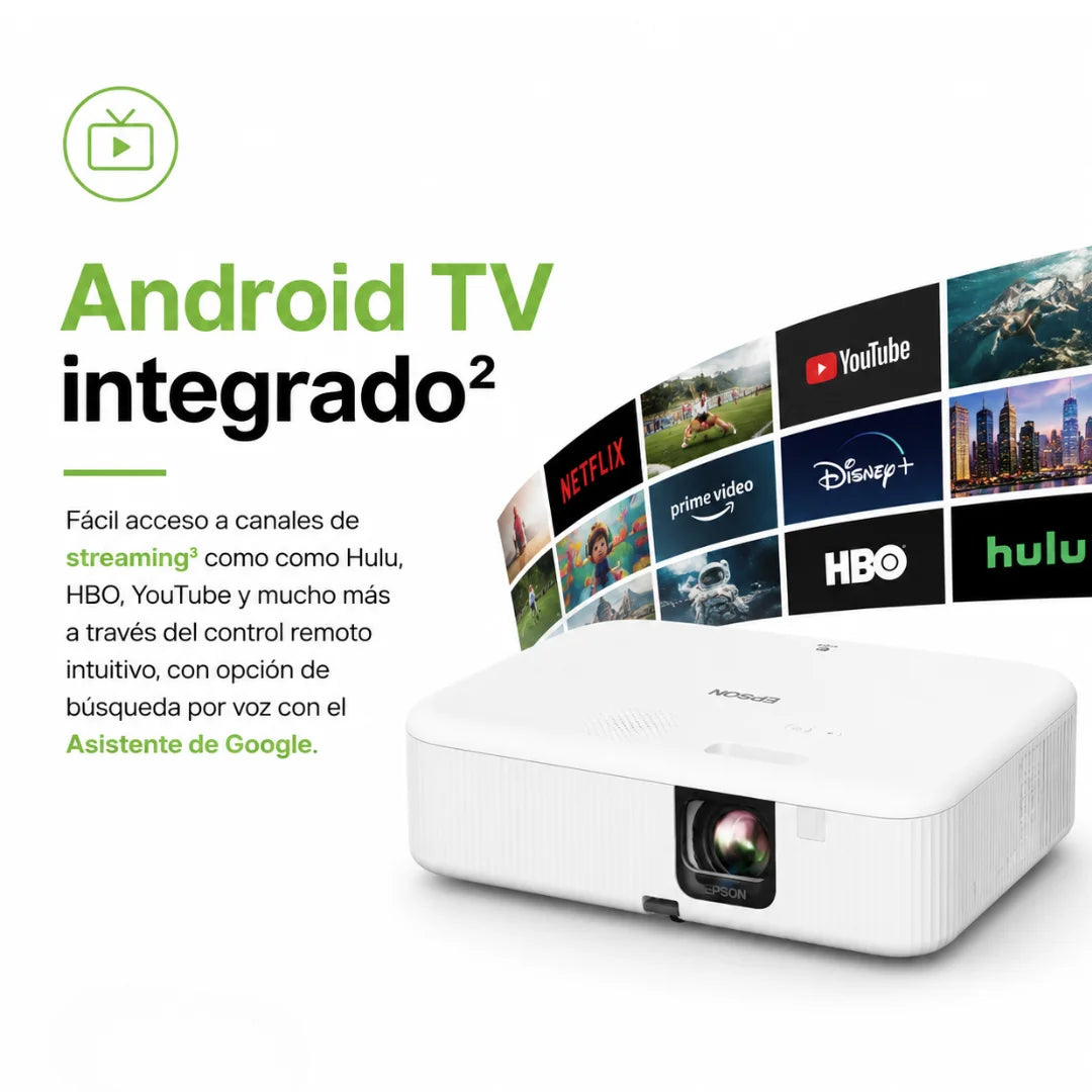 Con android tv integrado