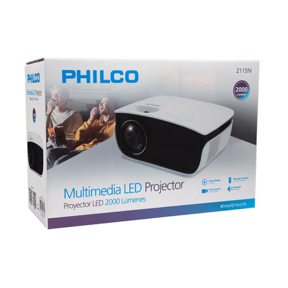 PROYECTOR 2115N 2000 LUMENES PHILCO