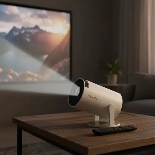 PROYECTOR 4K H300 PRO PHILCO BLANCO