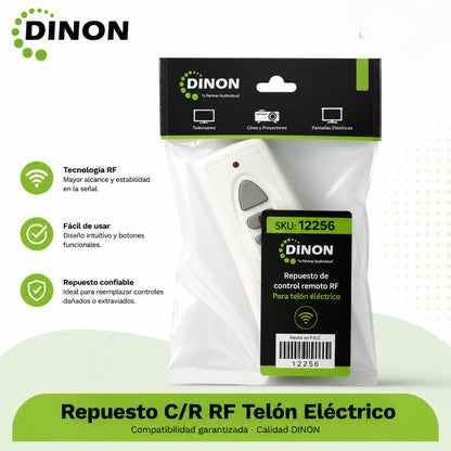 Repuesto de Control Remoto RF para Telón Eléctrico