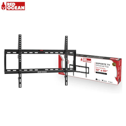 Soporte de Tv fijo Red ocean. Hasta 80 pulgadas